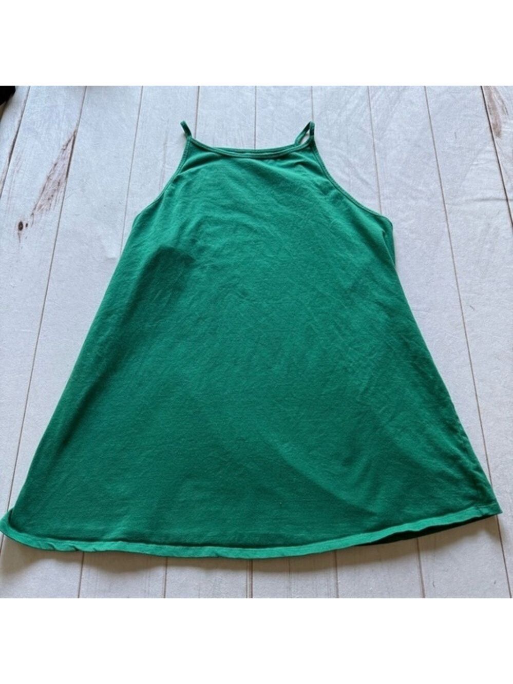 Torrid Foxy High Neck Tank women’s Sz 5 Summer Tunic pullover tank Kelly Green